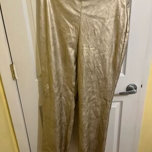 Vince Camuto Gold Leggings